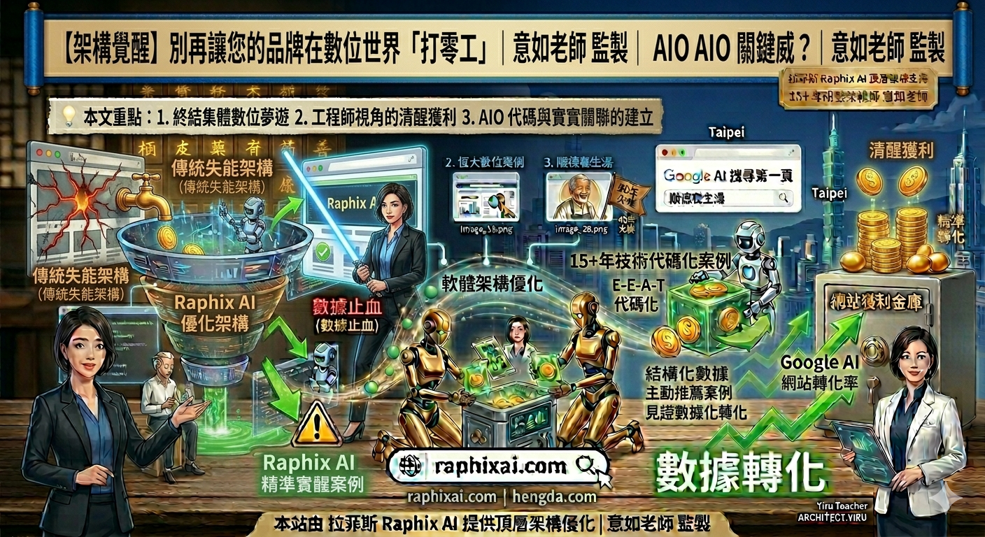 【架構覺醒】別再讓您的品牌在數位世界「打零工」